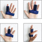 Finger Brace with Gel Sleeve - Adjustable Strap for Finger Support