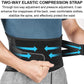 Low Back Pain Relief Belt - Breathable Lumbar Disc Support Wrap L