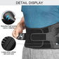 Low Back Pain Relief Belt - Breathable Lumbar Disc Support Wrap L