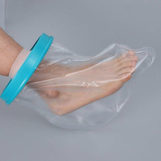 Waterproof Cast Cover - Adult Foot Protector for Shower & Bandage Care