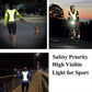 Reflective Running Vest with Pocket - High Visibility Gear for All Ages