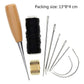 Sewing Awl Set - Leather Craft Stitching Tools for DIY Shoe Repair & Leather Projects