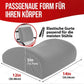Orthopedic Seat Cushion - Memory Foam Lumbar Support for Office Chair & Car