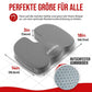Orthopedic Seat Cushion - Memory Foam Lumbar Support for Office Chair & Car