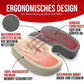 Orthopedic Seat Cushion - Memory Foam Lumbar Support for Office Chair & Car