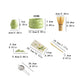 7pcs Matcha Whisk Set - Tea Making Kit with Bamboo Whisk, Scoop & Accessories