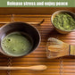 Practical Matcha Whisk Set - 1 Set with Whisk Holder for Matcha Tea Making