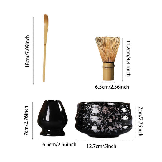 Portable Matcha Whisk Set - Starter Kit for Home Tea Lovers