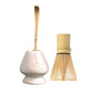 Matcha Whisk Ceremony Set (3pcs) - Whisk, Scoop, Tea Spoon & Bowl