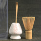 Matcha Whisk Ceremony Set (3pcs) - Whisk, Scoop, Tea Spoon & Bowl