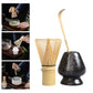 Matcha Whisk Ceremony Set (3pcs) - Whisk, Scoop, Tea Spoon & Bowl