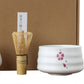 Tea Spoon, Tea Whisk, and Whisk Holder Set - Kitchen and Tea Room Utensils