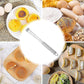 Stainless Wire Egg Whisk - 12inch Kitchen Broom for Mixing, Beating, Cooking