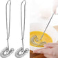 Magic Spiral Whisk Set - Stainless Steel Mixing and Whipping Tools (2pcs)
