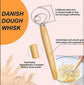 Dough Whisk Set of 3 - Handcrafted Dough Mixing Tools