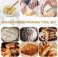 Dough Whisk Set of 3 - Handcrafted Dough Mixing Tools