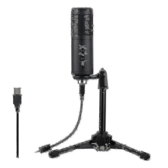 Professional USB Condenser Microphone - Studio Grade Recording Mic