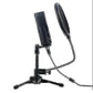 Professional USB Condenser Microphone - Studio Grade Recording Mic