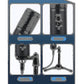 Professional USB Condenser Microphone - Studio Grade Recording Mic