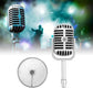 Plastic Fake Microphone Prop - Realistic Mic for Filming or Party Use
