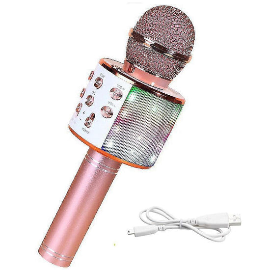 Cordless Handheld Karaoke Microphone - Singing Mic for Stage and Events