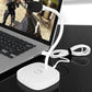 LED USB Desktop Microphone - Condenser Mic with Base for PC, Streaming, Podcast