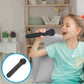 2pcs Plastic Fake Microphone - Pretend Play Handheld Mic and Headset Microphone Set