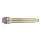 Prop Microphone - Gold Plastic Fake Karaoke Mic for Stage or Party Use