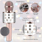 Bluetooth Karaoke Microphone - Mobile Phone Wireless Mic for Singing