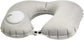 U-Shaped Inflatable Travel Neck Pillow - Soft Velvet Air Pillow for Flights,Car,Office