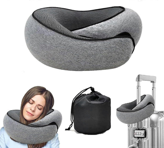 Travel Neck Pillows for Airplane Travel Comfort Support Cushion