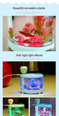 460ml USB Air Humidifier with Colorful Night Light, Cool Mist Maker