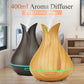 Light Wood Aroma Humidifier, Ultrasonic Air Mist Diffuser