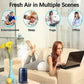 Portable Mini Humidifier for Bedroom, Travel, Plants, USB Air Humidifier