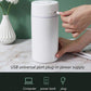 Mini USB Humidifier for Bedroom, Travel, Car, Plants, Quiet Personal Humidifier