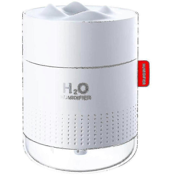 500ml Cool Mist Humidifier, Quiet Air Humidifier for Bedroom or Office
