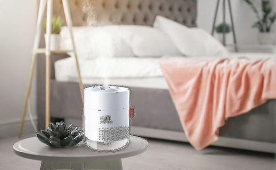 500ml Cool Mist Humidifier, Quiet Air Humidifier for Bedroom or Office