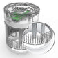 500ml Cool Mist Humidifier, Quiet Air Humidifier for Bedroom or Office