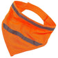 Reflective Dog Scarf, Reusable Polyester Dog Bandana Outdoor Gear - Size L