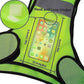 Fluorescent Yellow Reflective Vest with Pocket, High Visibility Sports Gear
