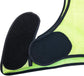 Fluorescent Yellow Reflective Vest with Pocket, High Visibility Sports Gear