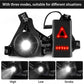 Reflective Running Gear with LED Chest Light, Weatherproof Night Running Vest