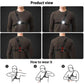 Reflective Running Gear with LED Chest Light, Weatherproof Night Running Vest