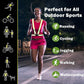 2 Pack Reflective Strap Vest Gear, High Visibility Adjustable Running Gear for Night, Blue+Black