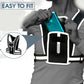 Reflective Workout Gear with Phone Holder, Multiple Pockets for Running & Outdoor Sports