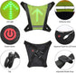 Reflective Bike Gear, Cycling Vest with Backpack Clip, USB Rechargeable Reflective Accessories