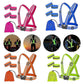 2 Set Reflective Vest for Night Running, Outdoor High Visibility security Vest Gear
