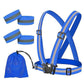 2 Set Reflective Vest for Night Running, Outdoor High Visibility security Vest Gear