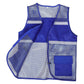 Reflective Mesh Vest, Breathable High Visibility Gear for Workers & Volunteers - Size L
