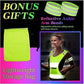 Reflective Running Vest Gear, Lightweight and Comfortable High Visibility security Vest
